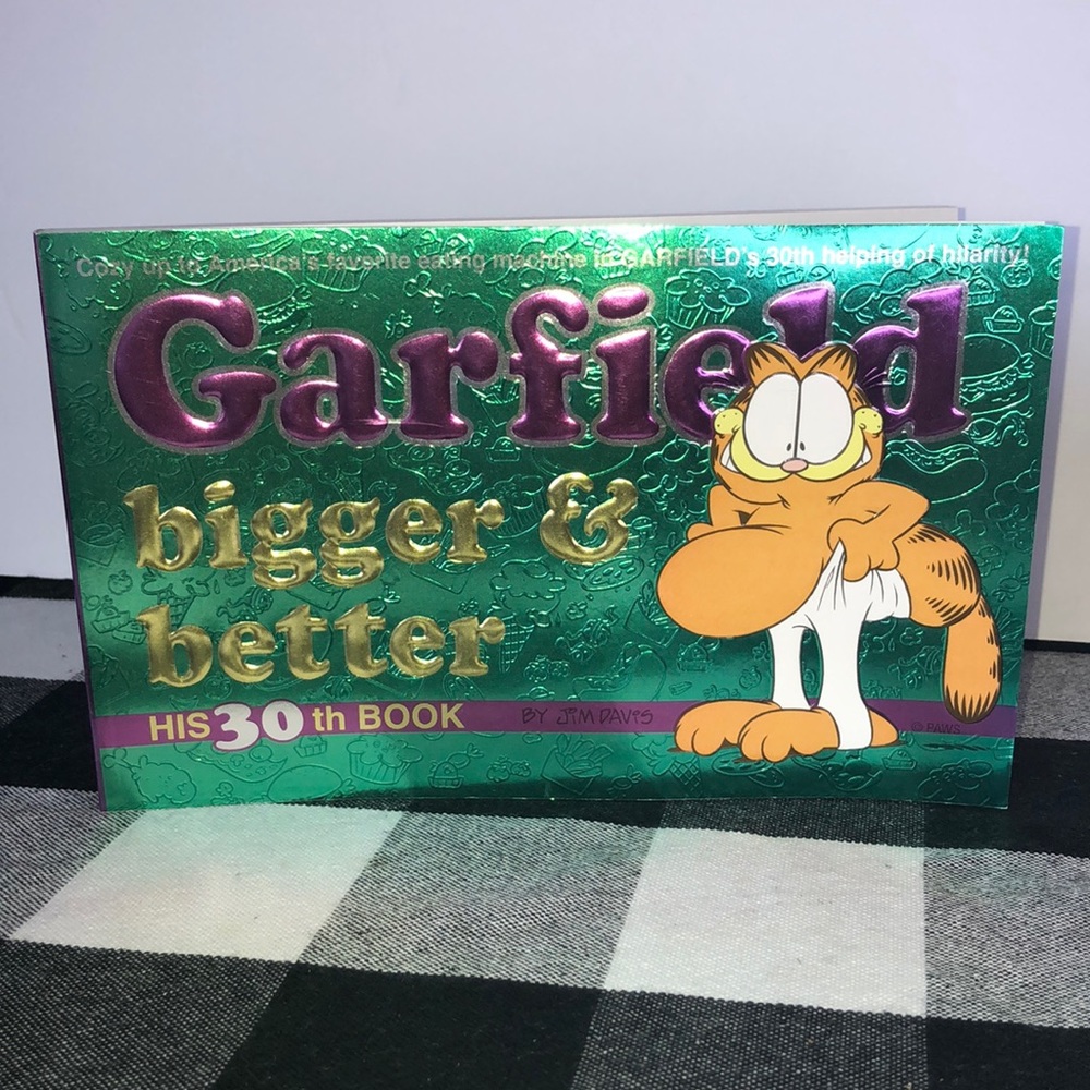 🎉HP🎉 Vintage Garfield bigger and better comic book first edition
